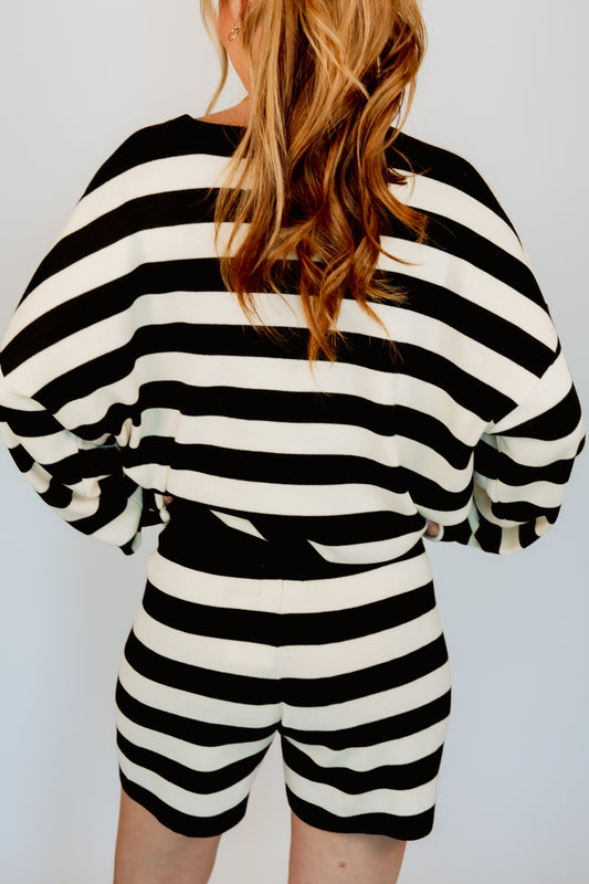 Lazy Day Striped Shorts