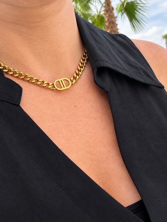 The Edgy Cuban Chain Necklace