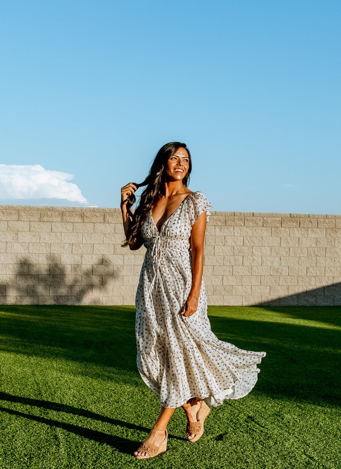 Mabel Floral Maxi Dress