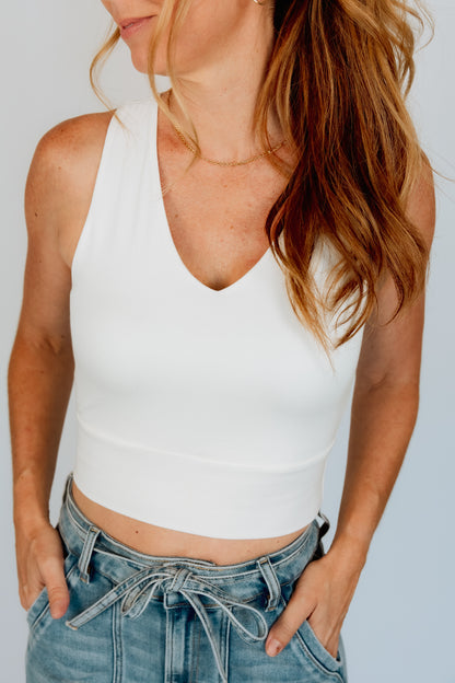 Double Layer Crop Tank