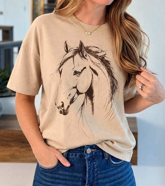 My Horse Graphic Top