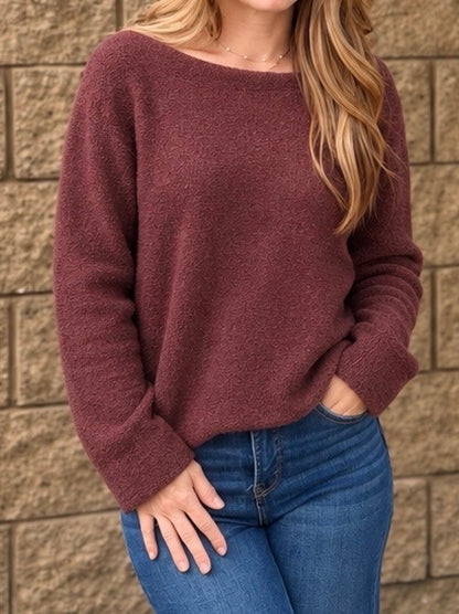 The Dallas Boat Neck Sweater