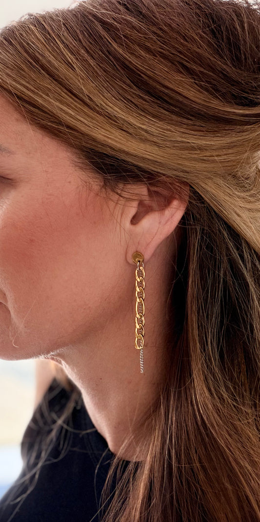 Haven Mixed Metal Earrings