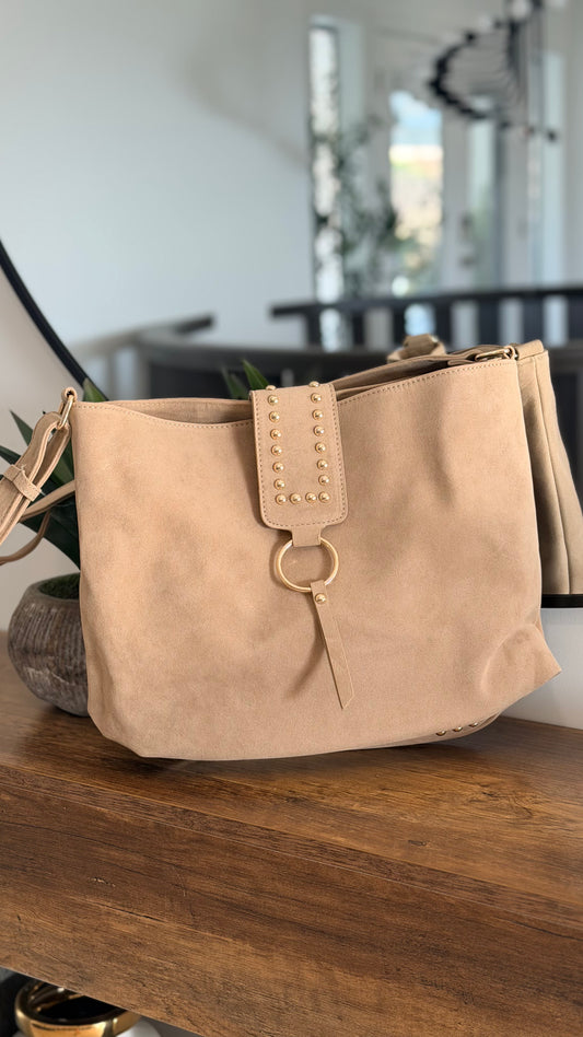Rosemary Suede Bucket Bag